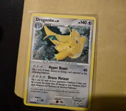 Pokemon Dragonite Holo Rare Card Legends Awakened 2/146 🩸holo Bleed🌀2x Swirl🌀 - Image 2