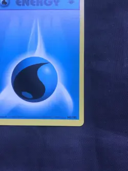 Pokemon Cards: Base Set 1st Edition Common: Water Energy 102/102 - Image 4