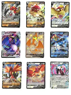 BIRDS [D] of Pokemon TCG | Lot of 9 Cards | ALL BIRDS | All EX or V | NM/M - Image 1