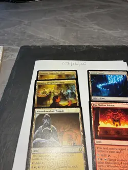 Magic the Gathering MTG Assorted Land x5 Rare Cards NM/M Avatar - Image 3