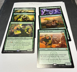 Magic the Gathering MTG Assorted Green x6 Rare Cards NM/M Avatar - Image 1