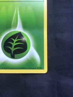 Pokemon Cards: Base Set 1st Edition Common: Grass Energy 99/102 - Image 4