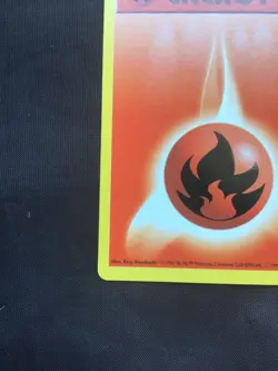 Pokemon Cards: Base Set 1st Edition Common: Fire Energy 98/102 - Image 5