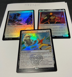 Magic the Gathering MTG Assorted White x3 Rare FOIL Cards NM/M Avatar - Image 1