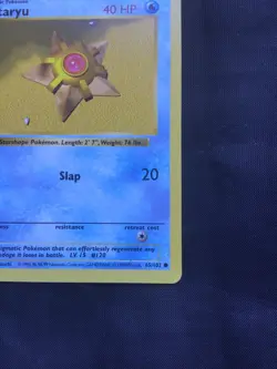 Pokemon Cards: Base Set 1st Edition Common: Staryu 65/102 - Image 4