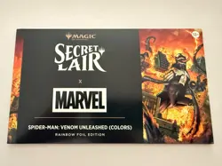 MTG Secret Lair x Marvel's Spider-Man: Venom Unleashed [FOIL EDITION] (SEALED) - Image 2