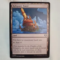 Reliquary Tower MTG Non Foil CMM NM Near Mint Fast Shipping From Canada - Image 1