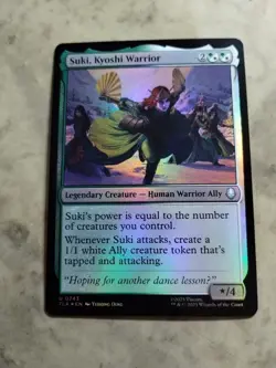 Suki, Kyoshi Warrior Avatar: The Last Airbender Foil Uncommon MTG NM - Image 1