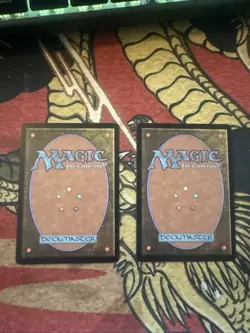 Mtg Magic New Phyrexia Connector Missing Ink Furnace Scamp Misprint Card Set - Image 2