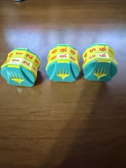 3 x Chocobo Bundle Click Wheel Life Counter Magic: The Gathering Final Fantasy - Image 2