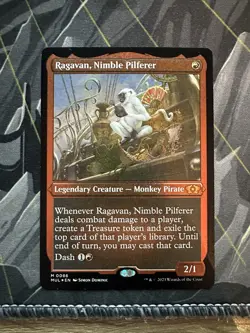 Ragavan, Nimble Pilferer (Foil Etched) March of the Machine NM - Image 1