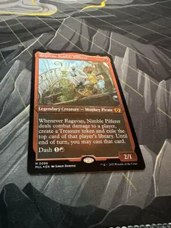 Ragavan, Nimble Pilferer (Foil Etched) March of the Machine NM - Image 3