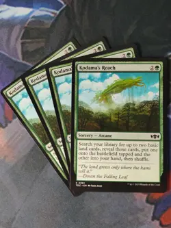 Kodama's Reach x 4 | 7% Off 2+ | Dragonstorm | NM | MTG - Image 1