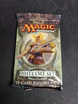 2010 MTG Magic The Gathering | M11 Core Set 2011 Booster Pack Factory Sealed (1) - Image 1