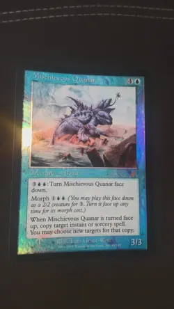 FOIL Mischievous Quanar, Oldschool Rare Magic Mtg Karten Sammlung - Image 1