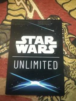 Star Wars Unlimited Bombing Run Sparks If Rebellion Crimp Misprint Error Card - Image 3