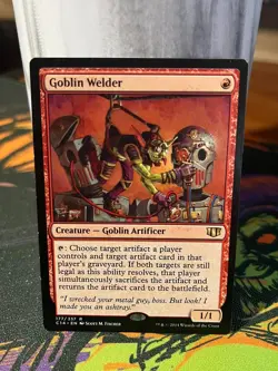 MTG Goblin Welder Commander 2014 Regular (177/337) LP FREE SHIPPING - Image 1