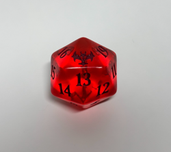 Magic: The Gathering Oversized Spindown Dice D20-Crimson Vow - Image 1