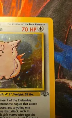 Clefable 1/64 Jungle Unlimited Rare Holo LP ++/NM Vintage Pokemon TCG ?? - Image 3