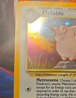 Clefable 1/64 Jungle Unlimited Rare Holo LP ++/NM Vintage Pokemon TCG ?? - Image 5