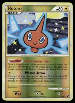 Pokemon Tcg Rotom [Reverse Holo] #20 Pokemon Undaunted LP - Image 1