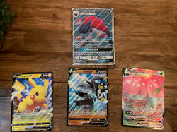 Pokemon Big Cards Lot. 10 cards included. Comes with a binder to hold the cards. - Image 4