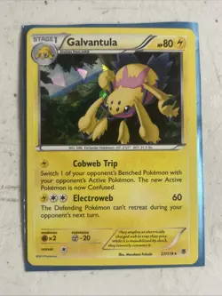 Pokemon Phantom Forces Cracked Ice Holo Galvantula 27/119 - Image 1