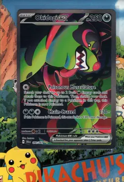 Pokemon TCG Okidogi ex 090/064 Special Illustration Rare SV: Shrouded Fable NM/M - Image 1