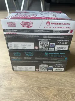 Pokemon TCG Black Bolt & White Flare Pokemon Center ETB Brand New And Sealed - Image 3