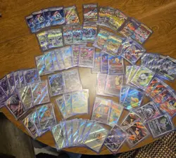 MEGA DREAM POKEMON 80+ CARD LOT MA, SR And ARs MEGA CHARIZARD MR 80+ - Image 1