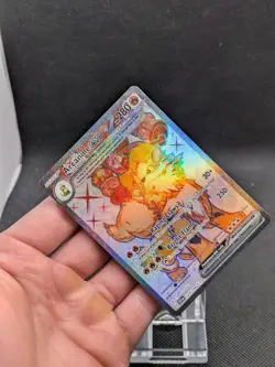 Pokemon TCG Arcanine Ex 224/198 Scarlet & Violet Base Set Ultra Rare NM - Image 2
