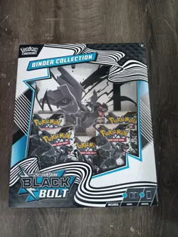 Pokemon TCG Scarlet & Violet Black Bolt Binder Collection - Image 1