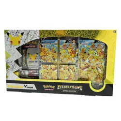 Pokemon TCG Pikachu V-UNION Celebrations Special Collection Box NEW As Pictured - Image 1