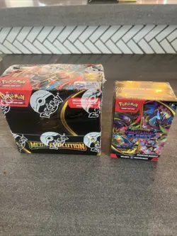 Pokemon TCG Mega Evolution Enhanced Booster Box/Phantasmal Flames Booster Bundle - Image 1
