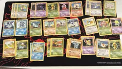 Pokemon Base Set 2 Lot Of 100+ Cards Rare, Commons And Uncommons Lp+ - Image 1