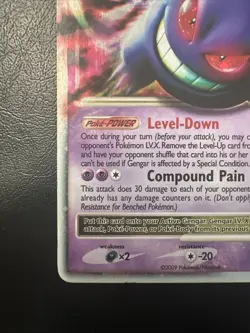 Pokemon Gengar LV.X Holo Rare Card Arceus 97/99 - Image 4
