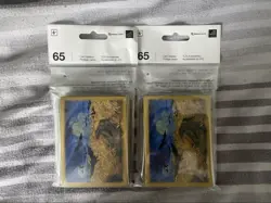 2 Pokemon Center Van Gogh Museum Corviknight Crows Card Sleeves 65 Sleeves ??? - Image 1