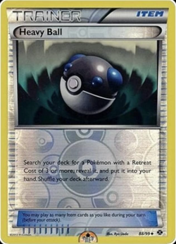 Pokemon - Heavy Ball - 88/99 - Reverse Holo - Next Destinies - NM/M - New - Image 1