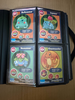 Pokemon PokeTrivia Burger King 1999 Original 151 Master Set - Sleeved - Image 1