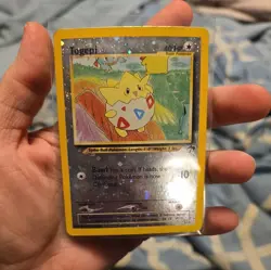 Togepi Reverse Holo 4/18 Southern Islands Promo Rare Pokemon Card - Image 1