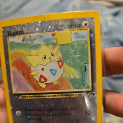 Togepi Reverse Holo 4/18 Southern Islands Promo Rare Pokemon Card - Image 3
