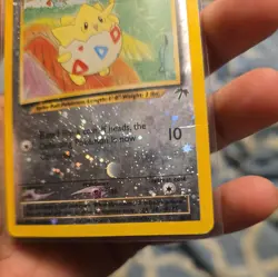 Togepi Reverse Holo 4/18 Southern Islands Promo Rare Pokemon Card - Image 4