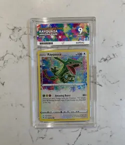 Pokemon TCG Rayquaza Vivid Voltage 138/185 Amazing Rare Ace 9 - Image 1