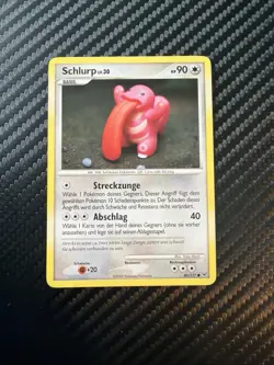 Pokemon TCG Lickitung Platinum 80/127 Regular Common Non-Holo Schlurp Lv 30 - Image 1