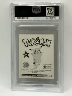 1999 Merlin Pokemon PIKACH-Prism #S6 Gem Mt PSA 10 - Image 3