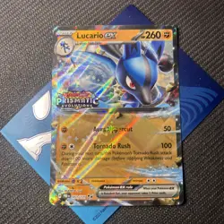 Pokemon Card Lucario EX 051/131 Prismatic Evolutions - Near Mint - Image 2