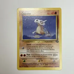 Cubone Vintage 1999 Pokemon Jungle TCG Card 50/64 - Image 1