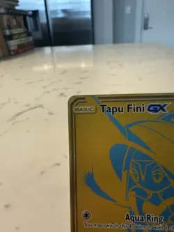 Tapu Fini GX SV92/SV94 Full Art Holo Pokemon TCG Hidden Fates Shiny Vault Card - Image 2