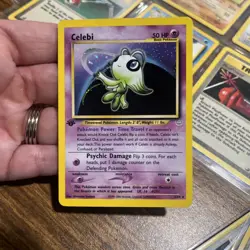 Celebi - 3/64 - Pokemon Neo Revelation 1st Edition Holo Rare Card - Image 1