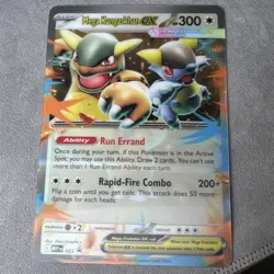 Pokemon TCG Mega Kangaskhan ex JUMBO MEP 025 Lenticular Promo Card NM/M - Image 1